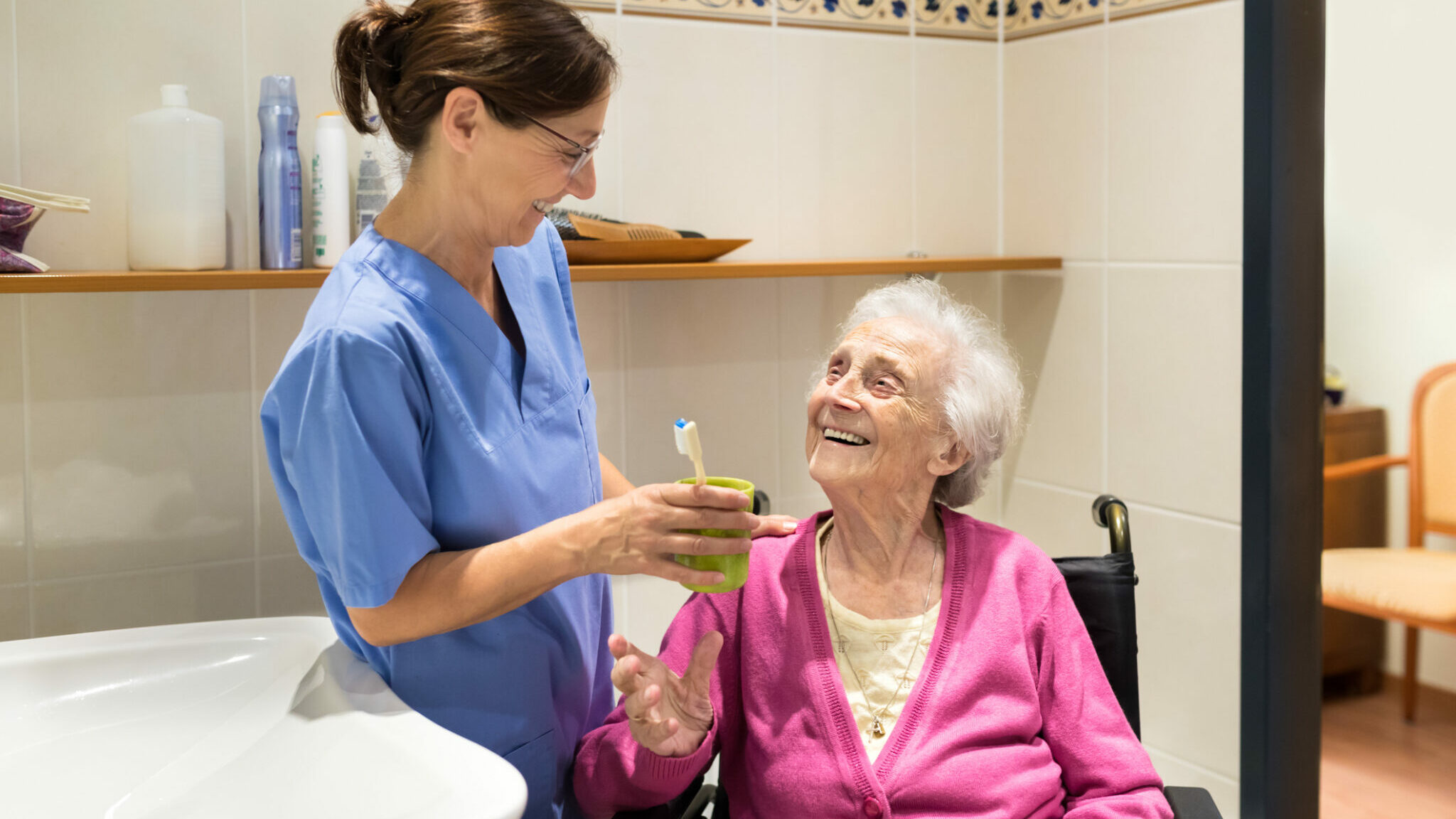 Assistance with Bathing, Toileting & Dressing